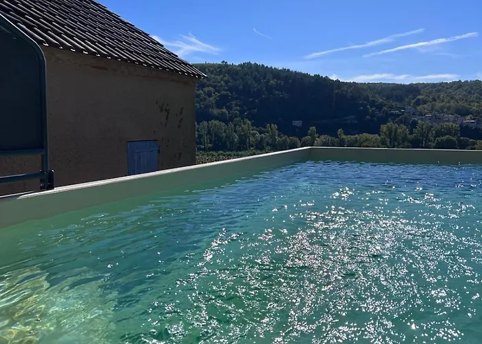 度假居 Maison De Avec Vue Au Coeur Des Vignes Albas (Lot)